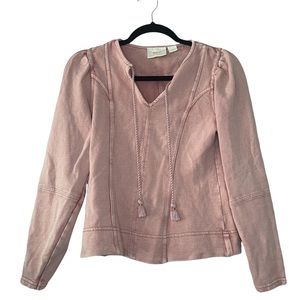 MAEVE Jeannie Tassel Top XS 100% Cotton